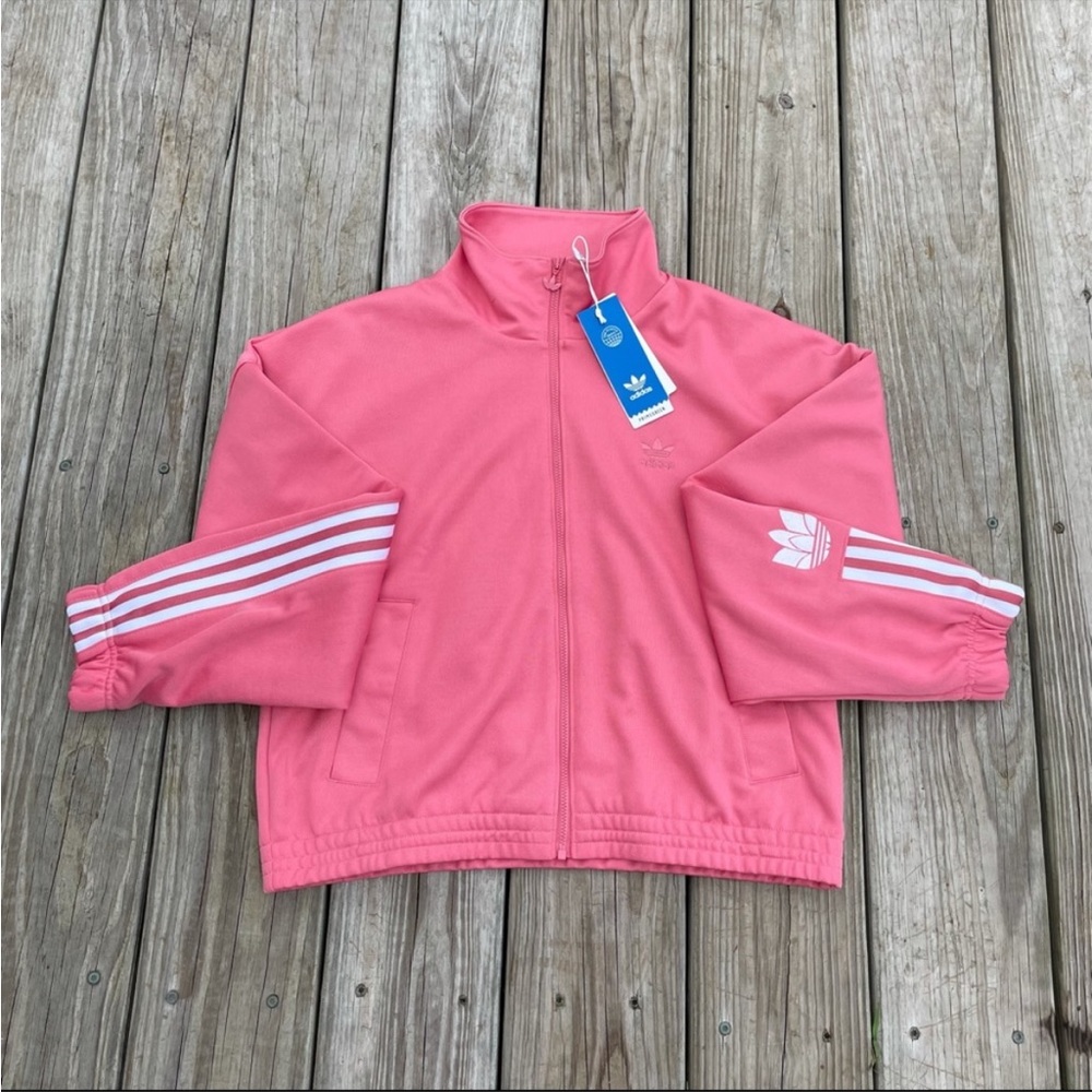 Adidas Adicolor 3D Trefoil Hazy Rose Tracktop